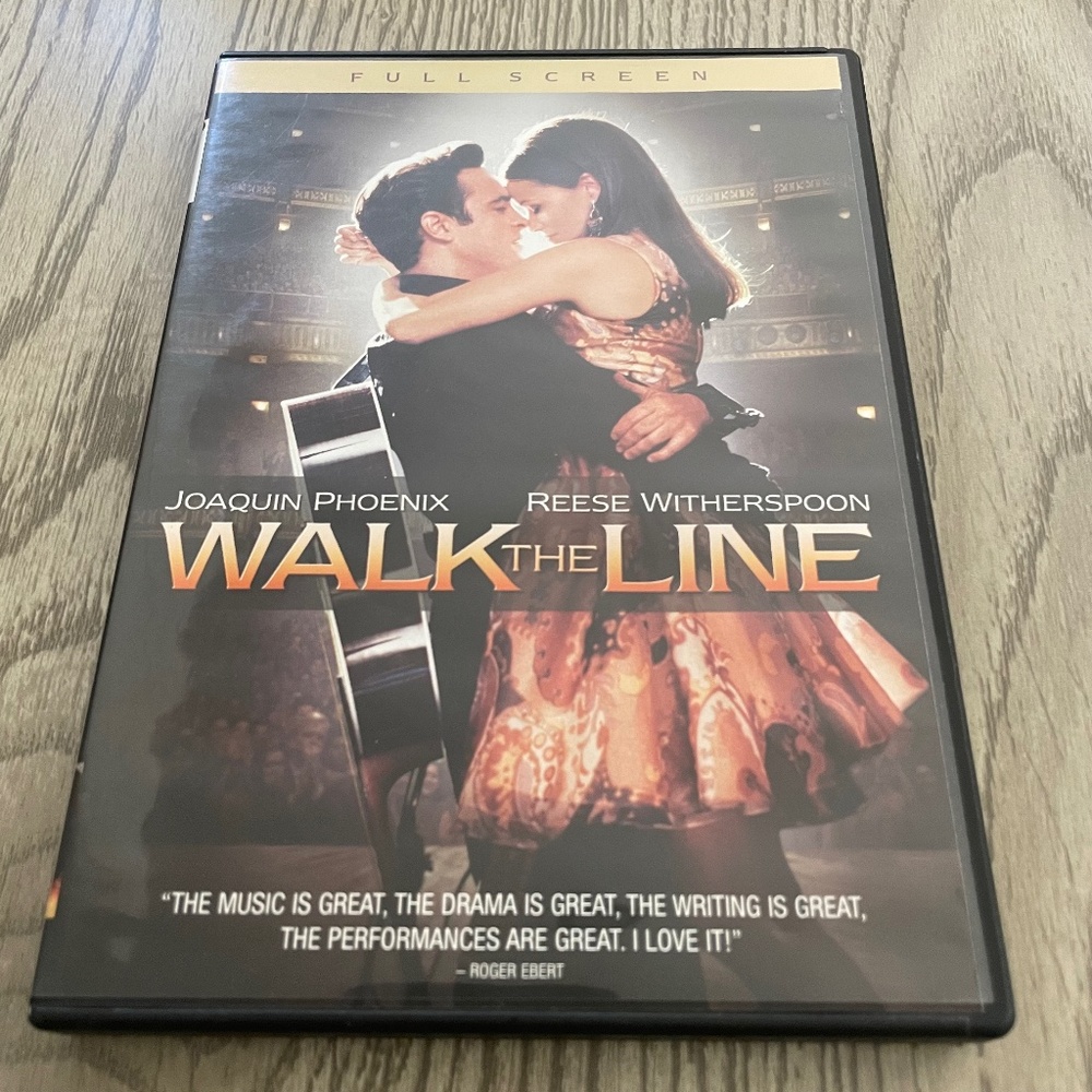 Walk The Line - DVD Video Joaquin Phoenix Reese Witherspoon Johnny Cash